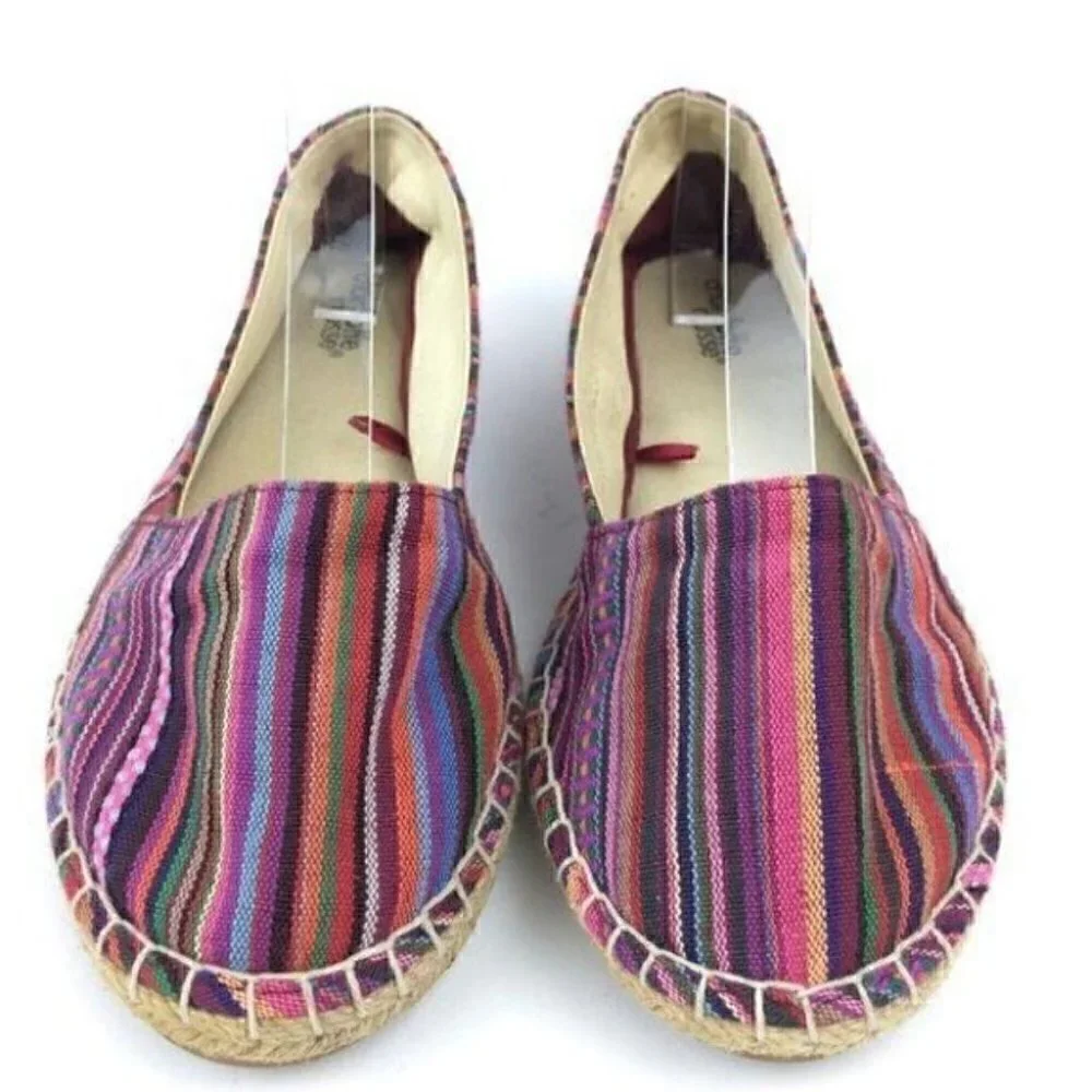Charlotte Russe Flats Size 6 Slip On Espadrilles